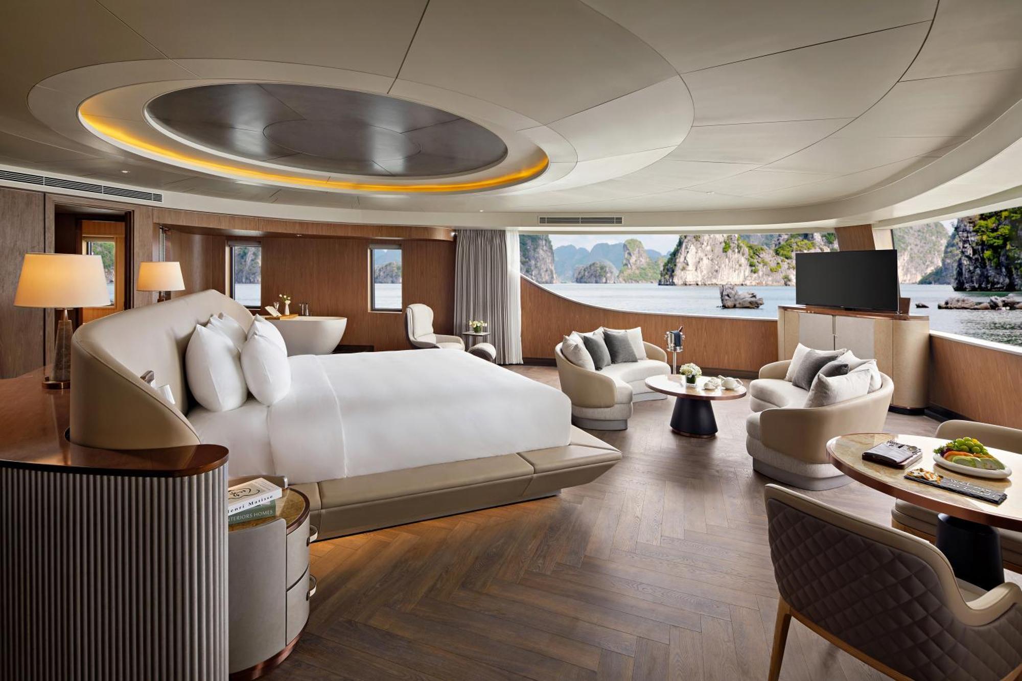 Hotel Grand Pioneers Halong Bay Cruise 2 Ha Long Exterior foto