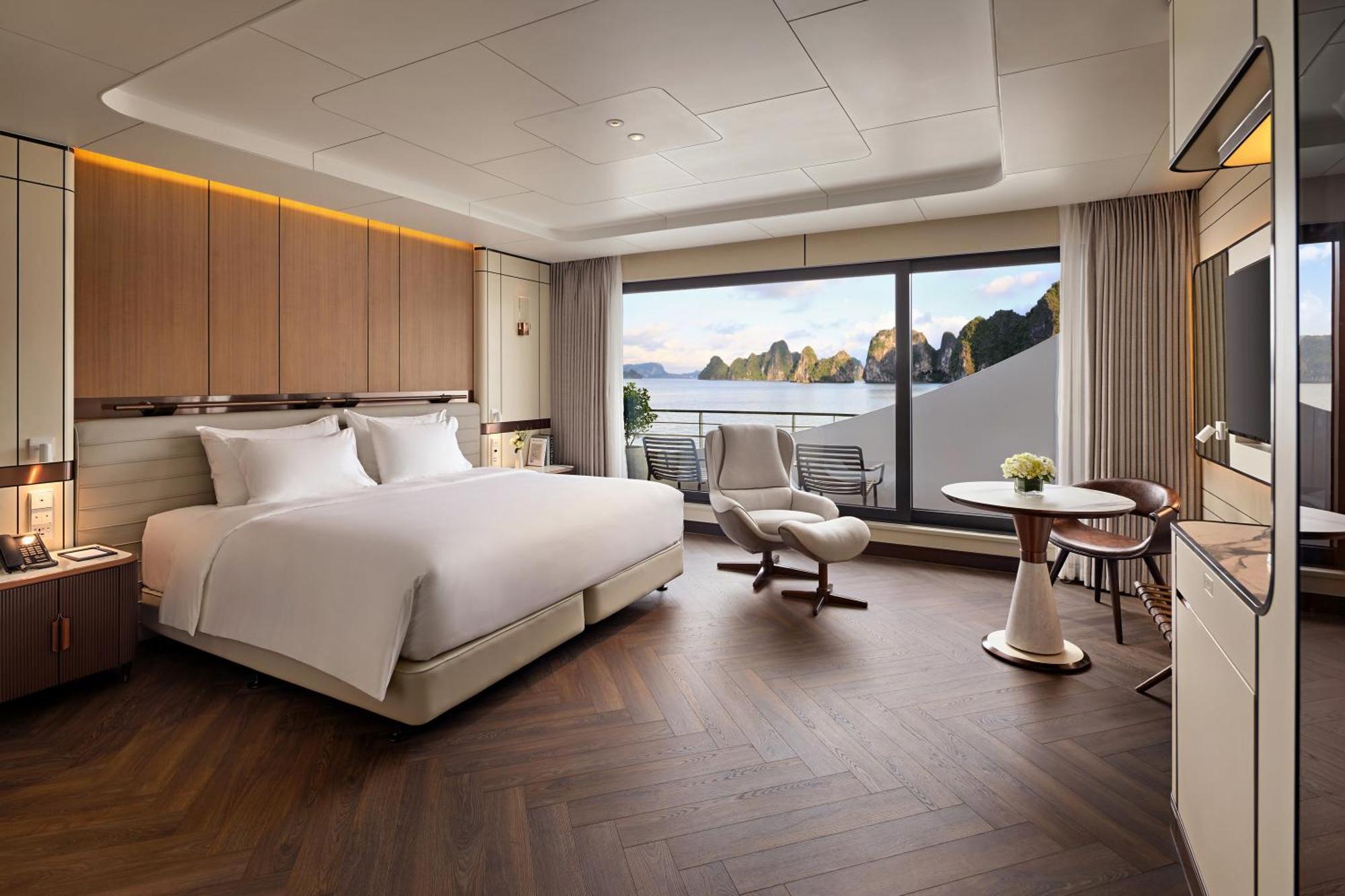 Hotel Grand Pioneers Halong Bay Cruise 2 Ha Long Exterior foto