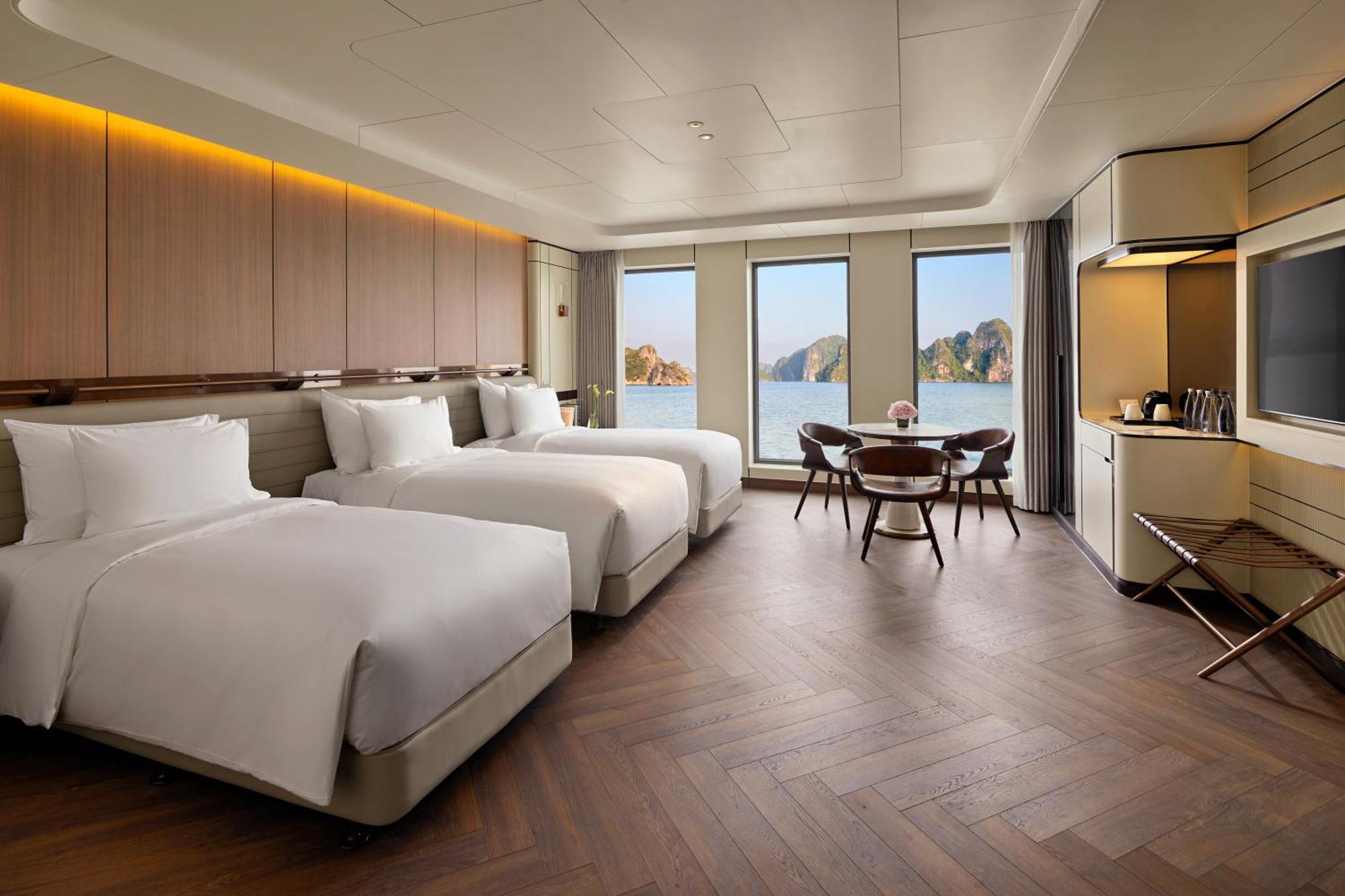 Hotel Grand Pioneers Halong Bay Cruise 2 Ha Long Exterior foto